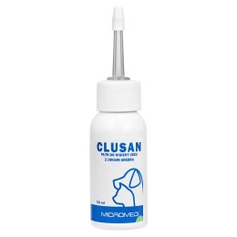 Micromed Vet Clusan Płyn do higieny uszu dla psa i kota 50 ml