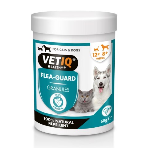 VetIQ Flea Guard preparat na pchły i kleszcze 60g