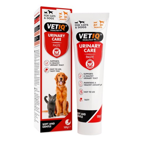 VetIQ Urinary Care Pasta drogi moczowe dla psów i kotów 100g