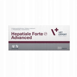 VET Expert Hepatiale Forte Advanced wspomaga wątrobę psa i kota 30 tabletek