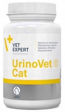 VET Expert UrinoVet Cat wspomagający układ moczowy kotów 45 kapsułek