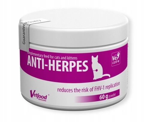 Vetfood Anti-Herpes na odporność dla kota 60 g