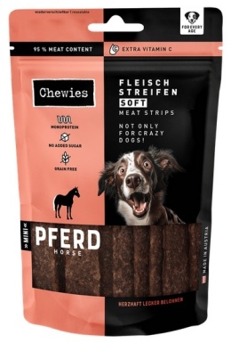 Chewies Meat Strips Soft Paski Mięsne Koń przysmak dla psa