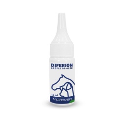 Micromed Vet Diferion Krople do oczu antybakteryjne dla psa i kota 10 ml