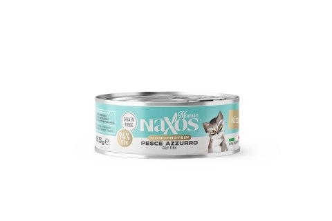 NAXOS CAT MONO Puszka dla kociąt o smaku tłustych ryb 85g