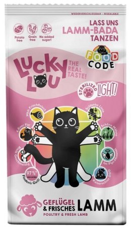 Lucky Lou Food Code Lifestage Sterilized Light Drób & Jagnięcina 340g