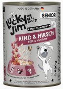 Lucky Jim Classic Senior Wołowina i jeleń puszka 400g