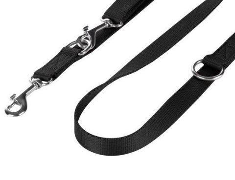CHABA Smycz taśma regulowana M 16mm/260cm czarna