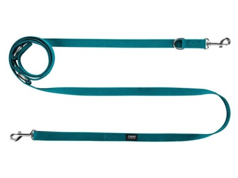 CHABA Smycz taśma regulowana XL 25mm/260cm morska