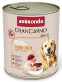 Animonda GranCarno Single Protein Kurczak puszka 800g