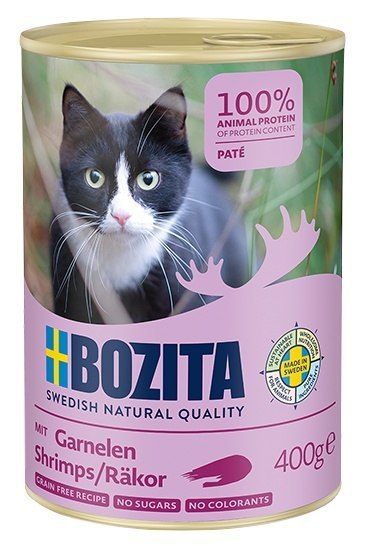 Bozita z Krewetkami puszka 400g