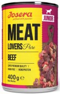 Josera Pies Meat Lovers Pure Junior Wołowina puszka 400g