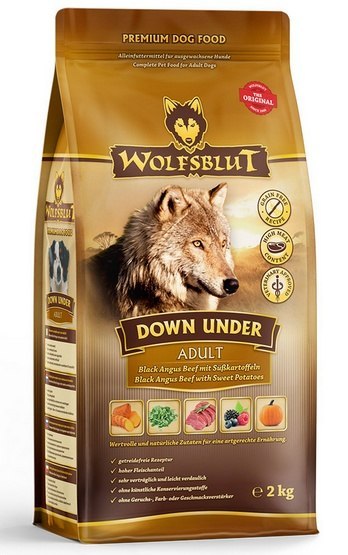 Wolfsblut Dog Down Under Adult - wołowina angus 2kg