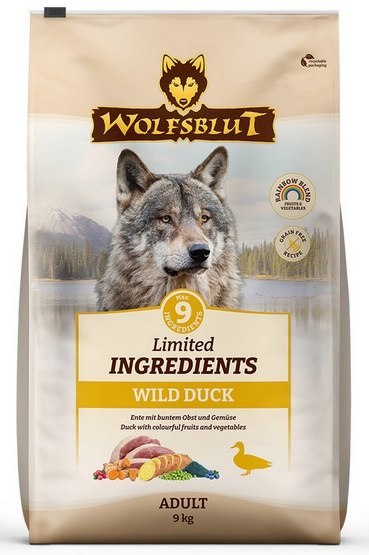 Wolfsblut Dog Limited Ingredients Wild Duck - kaczka i bataty 9kg
