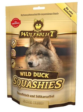 Wolfsblut Dog Squashies Trenerki Wild Duck Small - kaczka i bataty 350g