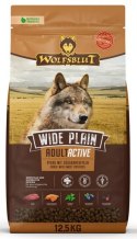 Wolfsblut Dog Wide Plain Adult Active - konina i bataty 12,5kg