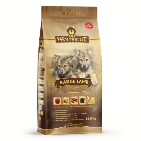 Wolfsblut Dog Range Lamb Puppy - jagnięcina i ryż 12,5kg