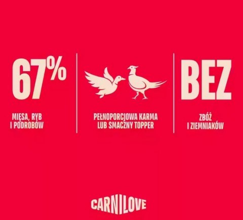 Carnilove Dog Duck & Pheasant Adult - kaczka i bażant puszka 400g