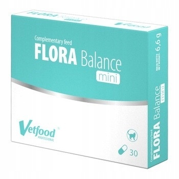 Vetfood Flora Balance mini probiotyk dla kota 30 kapsułek