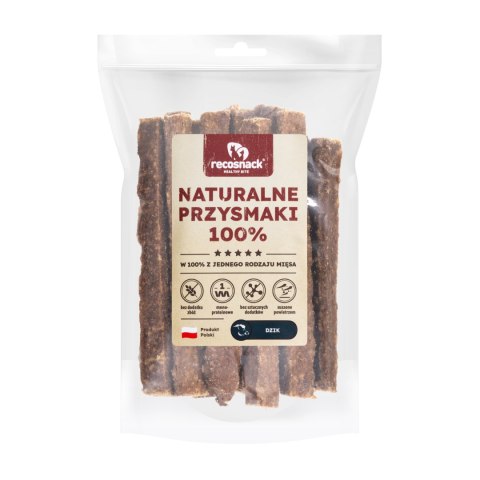 Recosnack MIĘSNE PAŁECZKI kwad.(12cm) DZIK