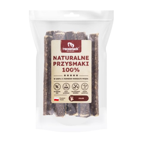 Recosnack MIĘSNE PAŁECZKI kwad.(12cm) JELEŃ