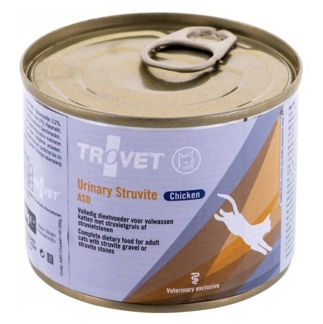Trovet ASD Urinary Struvite dla kota kurczak puszka 200g