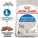 Royal Canin Indoor Appetite Control karma sucha dla kotów dorosłych przebywających w domu, domagających się jedzenia 400g