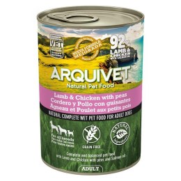 Arquivet karma dla psa z jagnięciną i kurczakiem puszka 400g