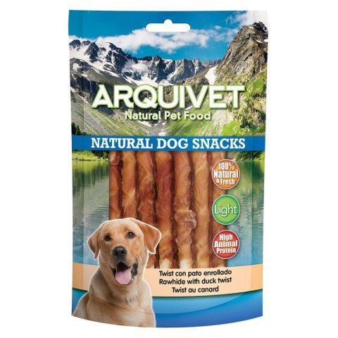 ARQUIVET Przysmak dla psa patyczki owinięte kaczką 100g