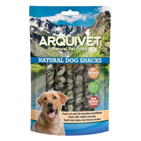 ARQUIVET Przysmak dla psa patyczki owinięte skórą dorsza 100g