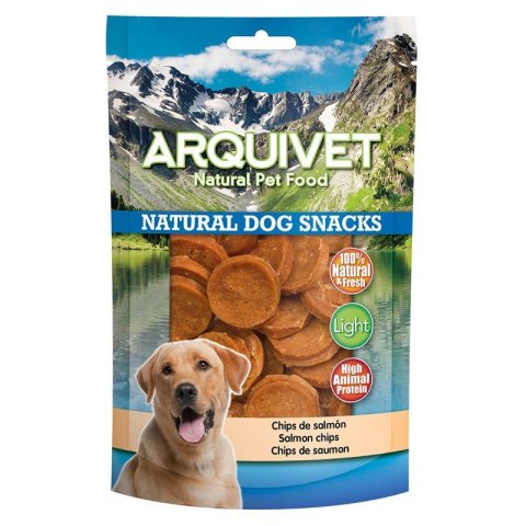 ARQUIVET Przysmak dla psa talarki z łososia 100g