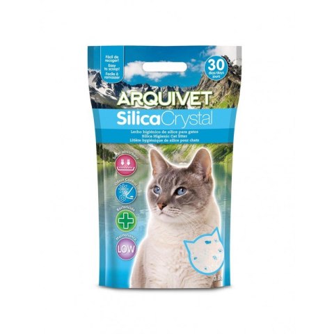 ARQUIVET Żwirek silikonowy naturalny 3,8 L