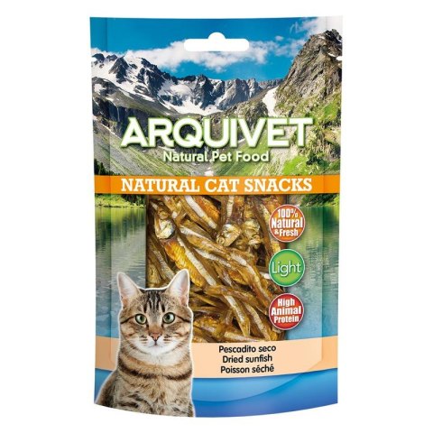 ARQUIVET Przysmak dla kota suszone rybki 50g