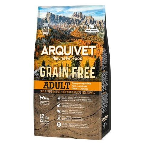 Arquivet GRAIN FREE indyk z warzywami karma dla psa 12 kg