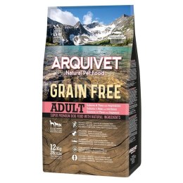 Arquivet GRAIN FREE z łososiem karma dla psa 12 kg