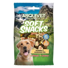 Arquivet Przysmak dla psa kości i serduszka 100g