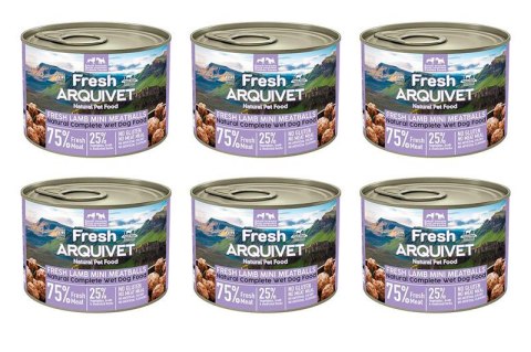 Arquivet Fresh MINI klopsiki z jagnięciny w sosie 6x200g