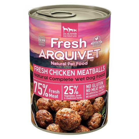 Arquivet Fresh klopsiki z kurczakiem 6x400g