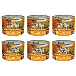 Arquivet Fresh MINI klopsiki z indyka w sosie 6x200g