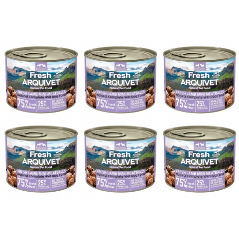 Arquivet Fresh MINI klopsiki z jagnięciny w sosie 6x200g