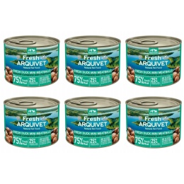 Arquivet Fresh MINI klopsiki z kaczką batatem i pomarańczą 6x200g