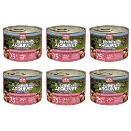 Arquivet Fresh MINI klopsiki z szynką iberyjską, słodkimi ziemniakami i brokułami 6x200g