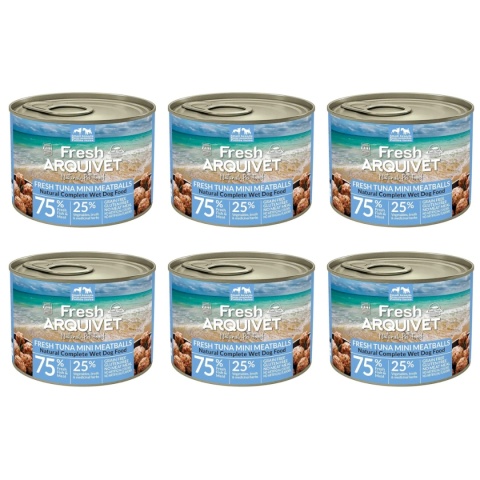 Arquivet Fresh MINI klopsiki z tuńczykiem, dynią i szpinakiem 6x200g