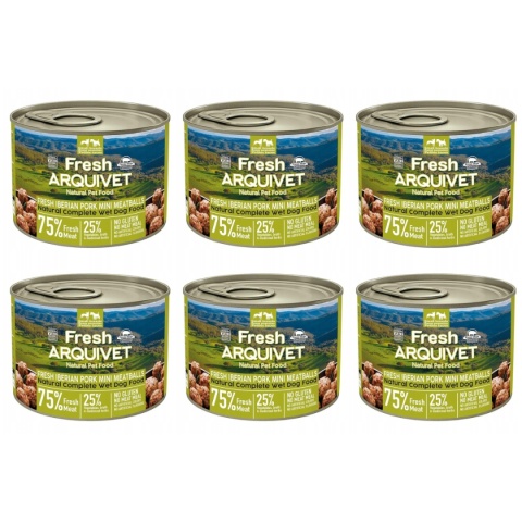 Arquivet Fresh MINI klopsiki z wieprzowiny w sosie 6x200g
