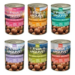Arquivet Fresh klopsiki MIX SMAKÓW 6x400g