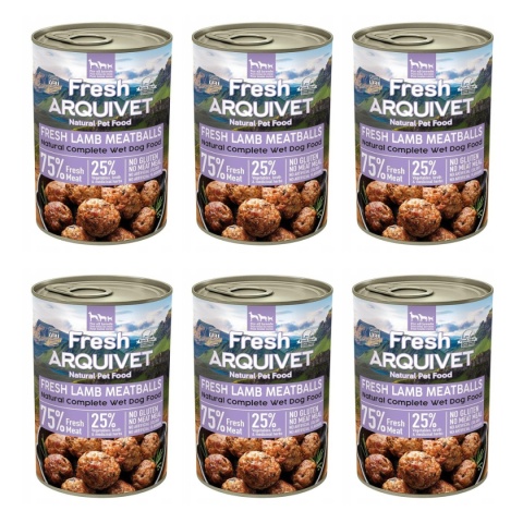 Arquivet Fresh klopsiki z jagnięciny 6x400g