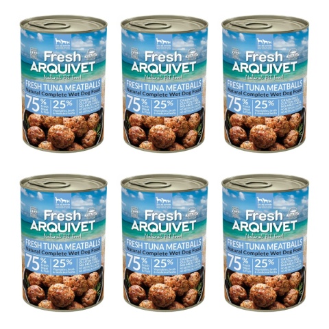 Arquivet Fresh klopsiki z tuńczykiem, dynią i szpinakiem 6x400g