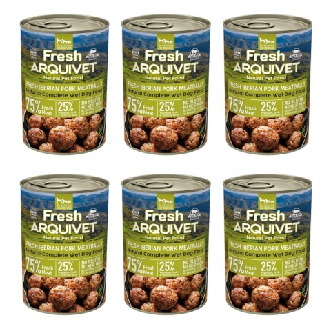 Arquivet Fresh klopsiki z wieprzowiny 6x400g