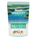 PRÓBKA ARQUIVET FRESH Półwilgotna karma dla psa kaczka z rybą oceaniczną 100g