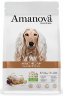 Amanova Dog Adult Medium Exquisite Chicken - kurczak 12kg [termin ważności: 20.09.2026]